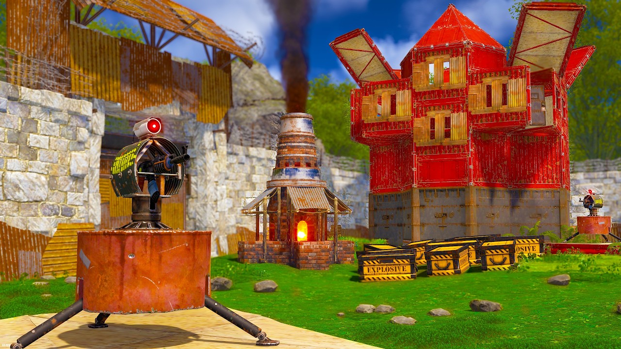 i built a self defending solo fortress...