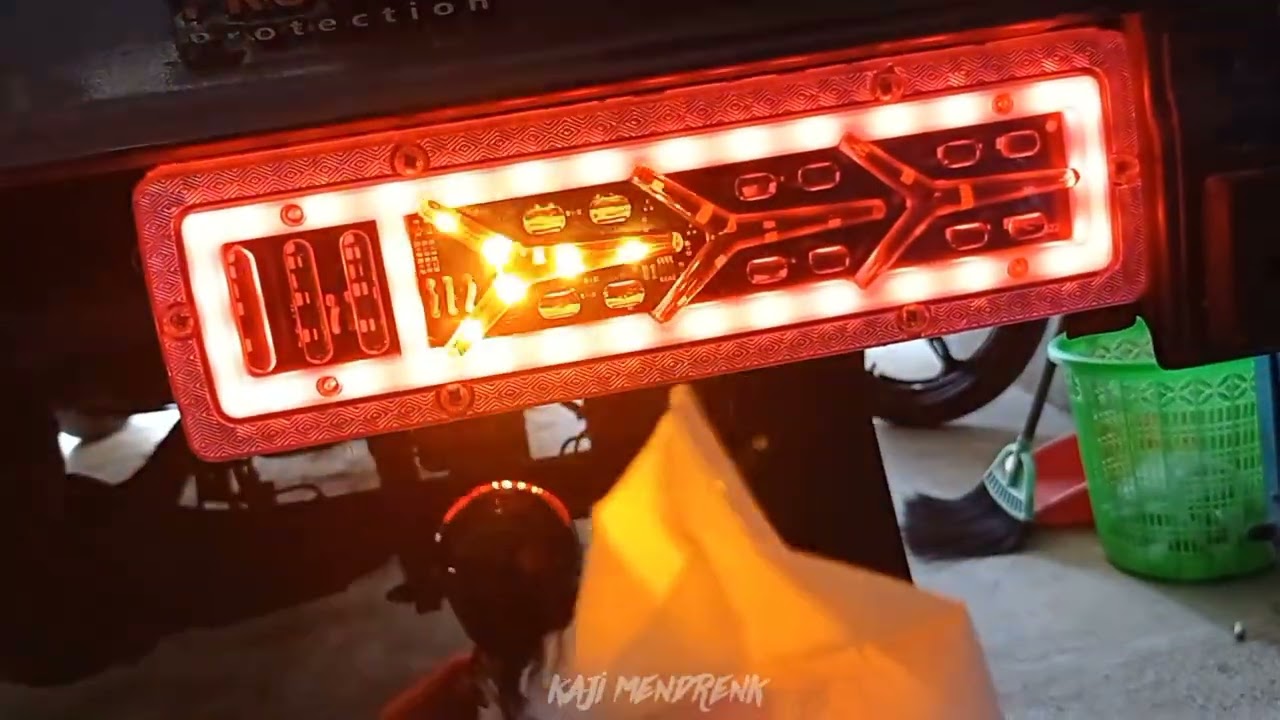 Pasang Stoplamp LED di mobil Grandmax
