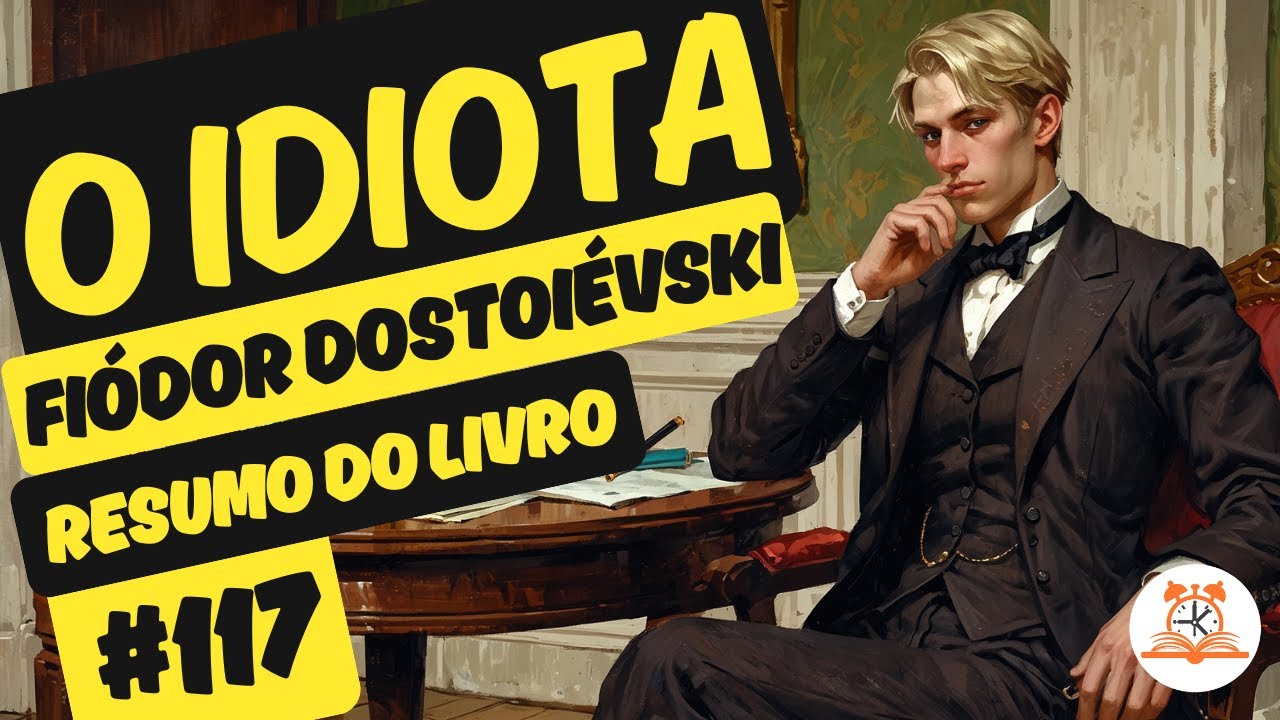 O Idiota - Fi&oacute;dor Dostoi&eacute;vski | Resumo do Livro | RoletaDoLivro #117