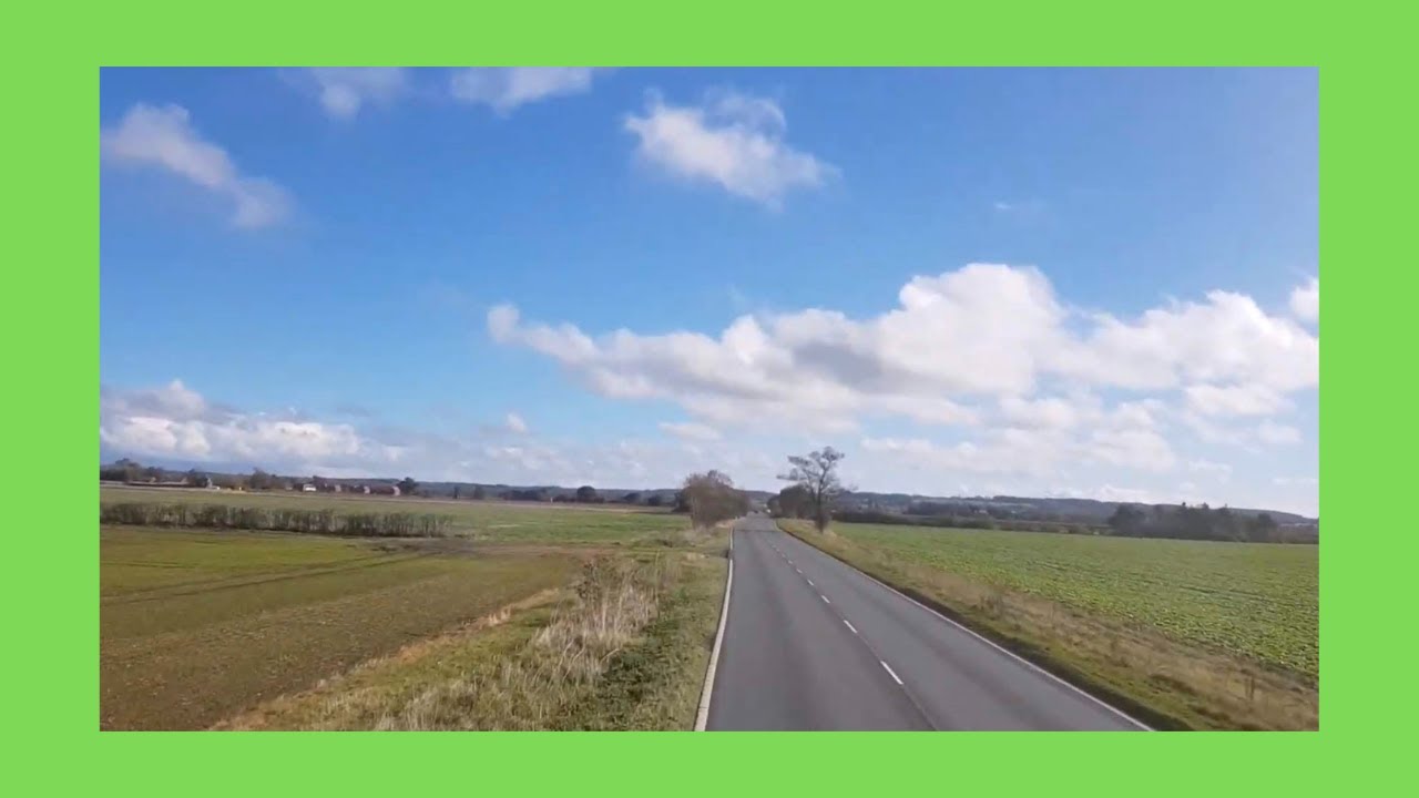 PC Coaches 47 Full Route Journey Visual- Newark-on-Trent to Lincoln | FX13ABO