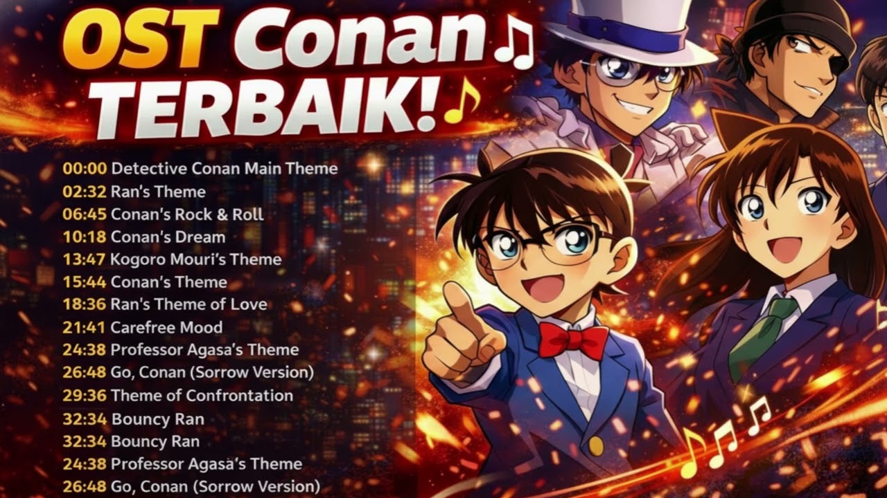 Best DetectiveConan PlayList | Nostalgia & Goosebumps  @izza153