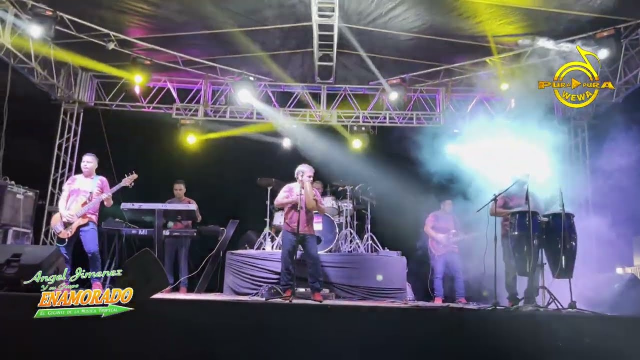 QUE CARAMBA - GRUPO ENAMORADO DE ANGEL JIMENEZ En Vivo 2022 Desde EL HOXTON EL HIGO VER.
