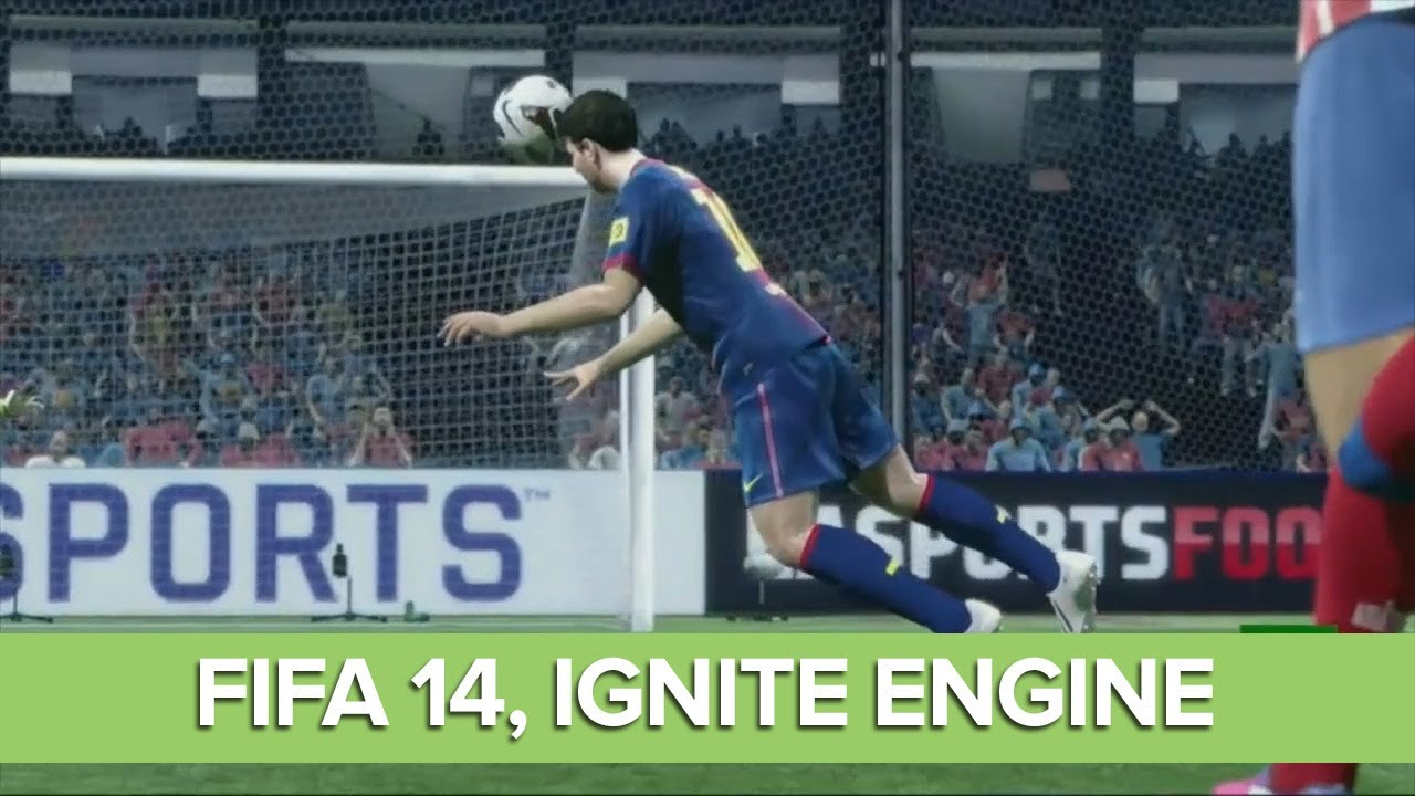 FIFA 14 Gameplay at Xbox One Reveal Event -  EA Sports, Ignite Engine Gameplay
