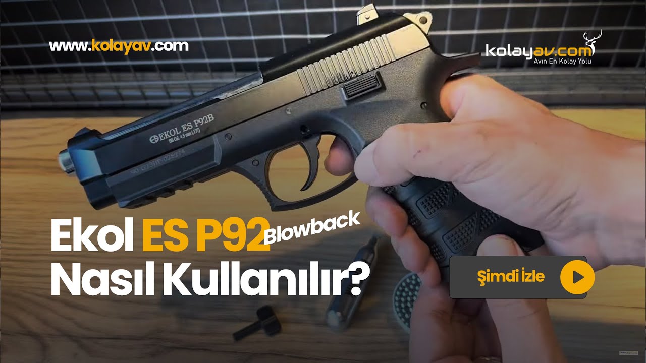 Ekol P92 Blowback Havalı Tabanca