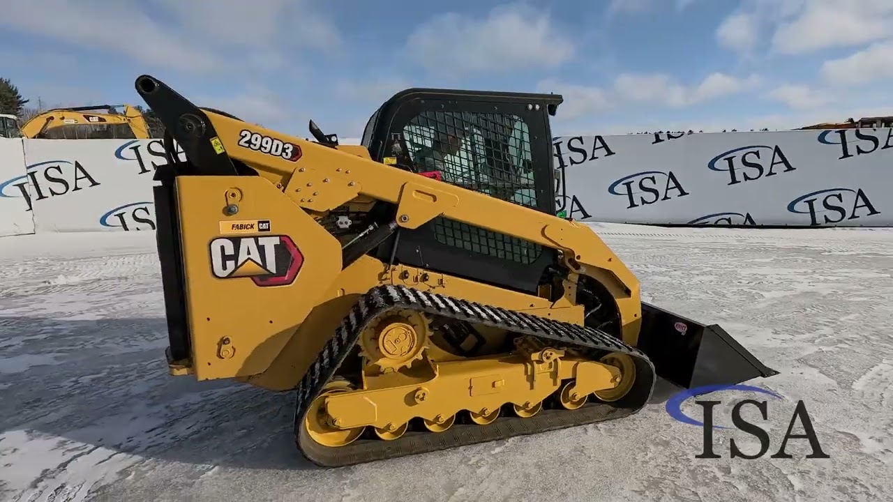 60047 - Cat 299D3 Tracked Skid Steer will be sold at auction!