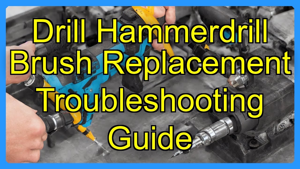 Drill Hammerdrill Brush Replacement Troubleshooting Guide