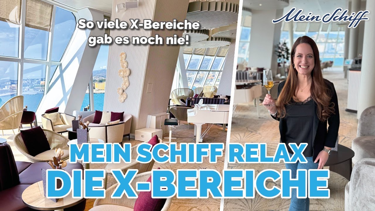 Mein Schiff Relax: Alle X-Bereiche für Suiten-Gäste - der ultimative Rundgang