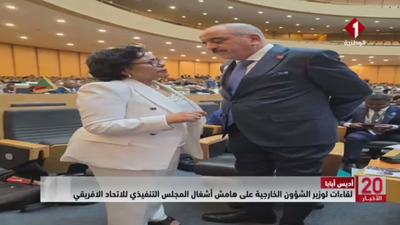 أديس أبابا || لقاءات لوزير الشؤون الخارجية على هامش أشغال المجلس التنفيذي للاتحاد الافريقي