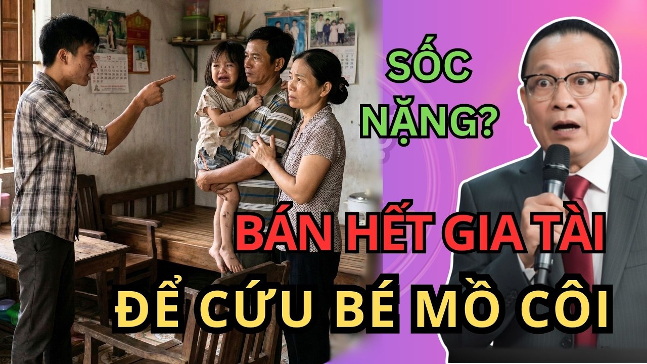 Ba Mẹ Đòi Bán Nhà Cứu Bé Gái Mồ Côi - Con Trai Nổi Giận Phản Đối Kịch Liệt Vì Sợ Mất Gia Tài