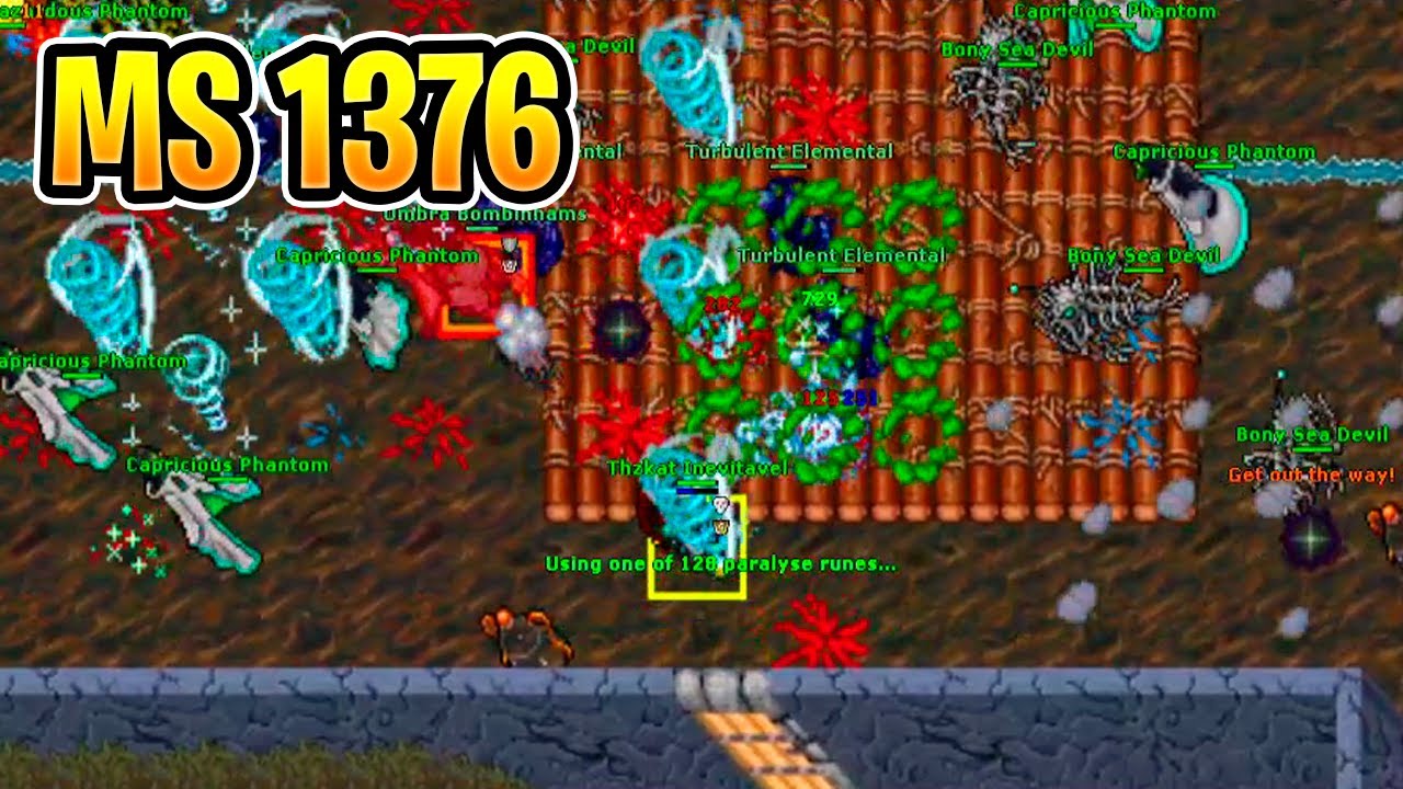 Theuzik faz Ms 1376 deslizar - Tibia #GameLab