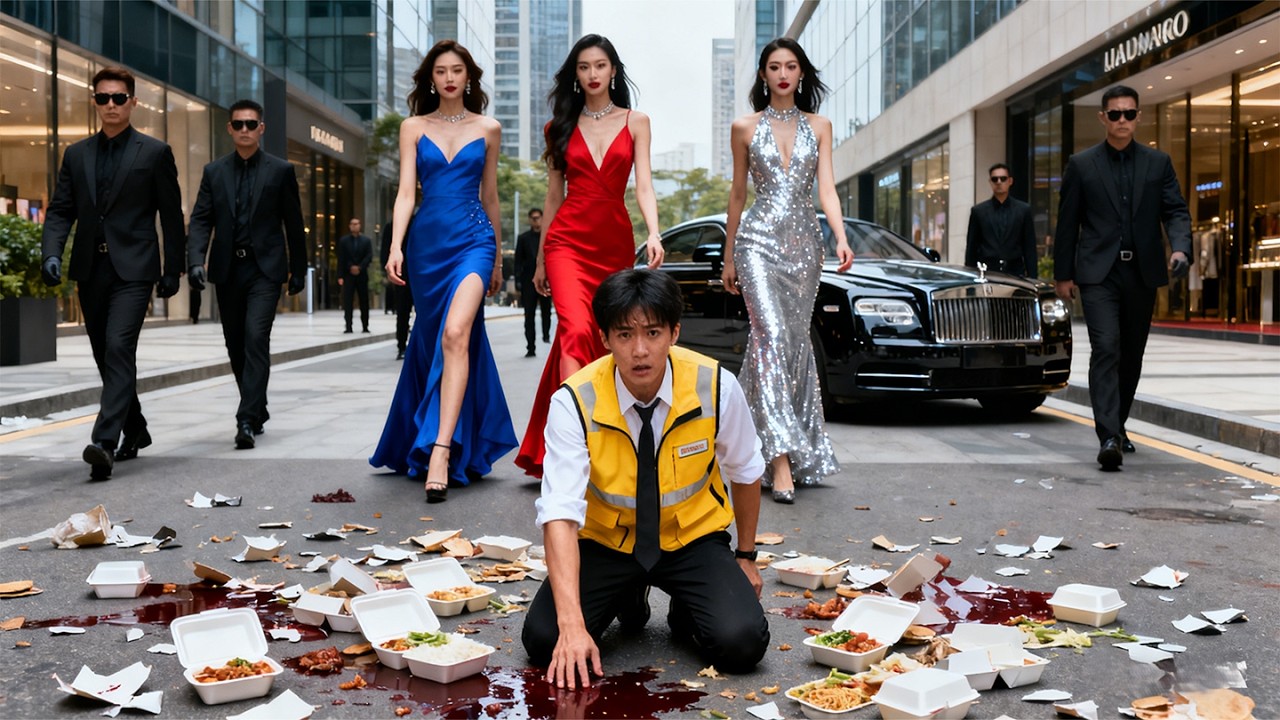 Mocked the Delivery Man? Big Mistake—He’s a Hidden Billionaire! 3 Women Shut Them All Up#drama