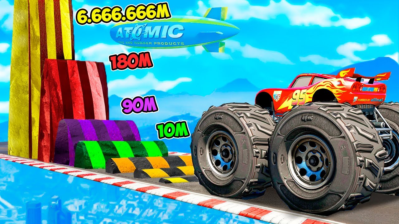 Testing Cars vs HUGE SPEED BUMPS in GTA 5!