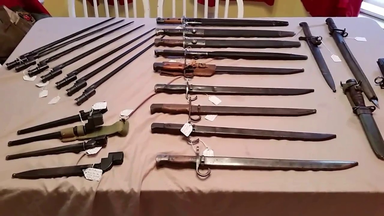 My Bayonet Collection 2017
