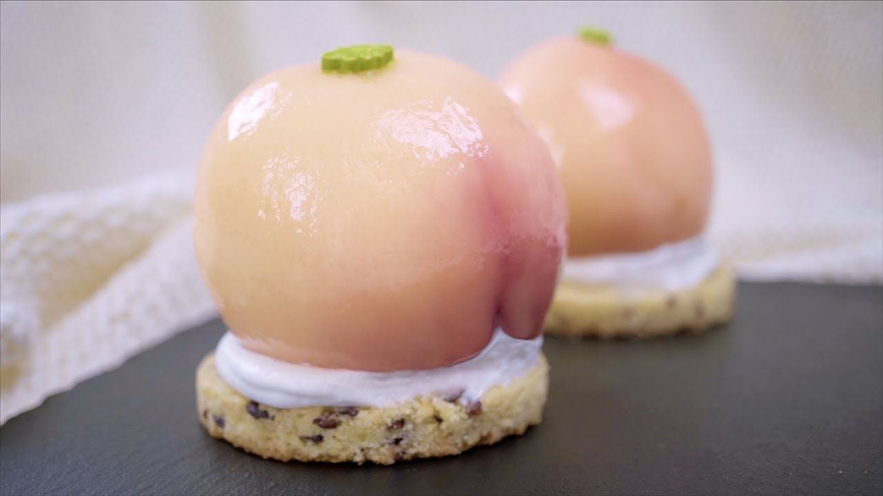 水蜜桃爆浆挞 Fresh Peach Tart