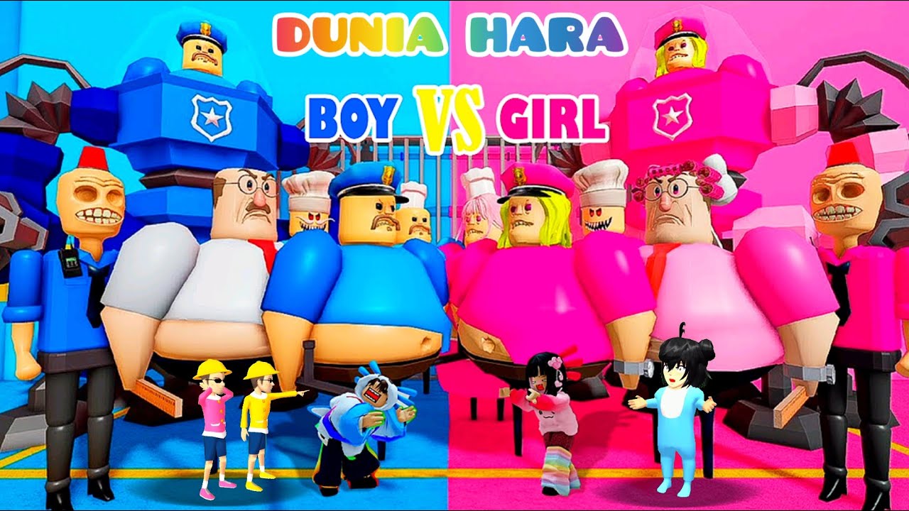 Barry’s Boy VS Barry’s Girl 😱| Yuta TomTom TamTam VS Mio Dan Baby Hara Siapa Menang? | Dunia Hara