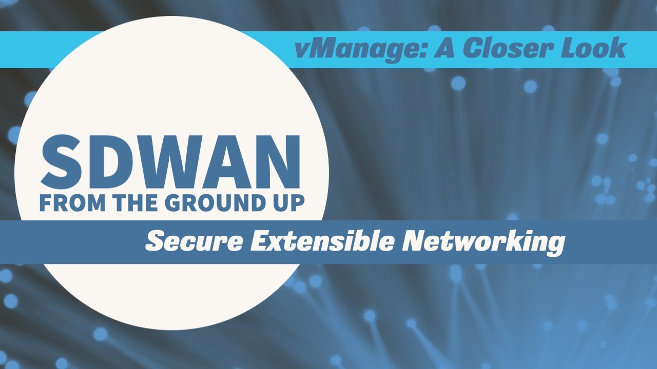 vManage: A Closer Look