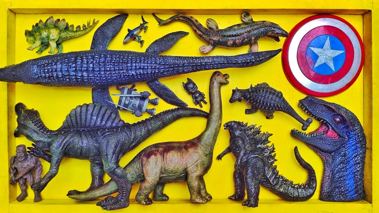 Dinosaurus Jurassic World Dominion: T-rex/ Brachiosaurus/ Skibidi/ Spider-Man/ KingKong/ KingGidorah