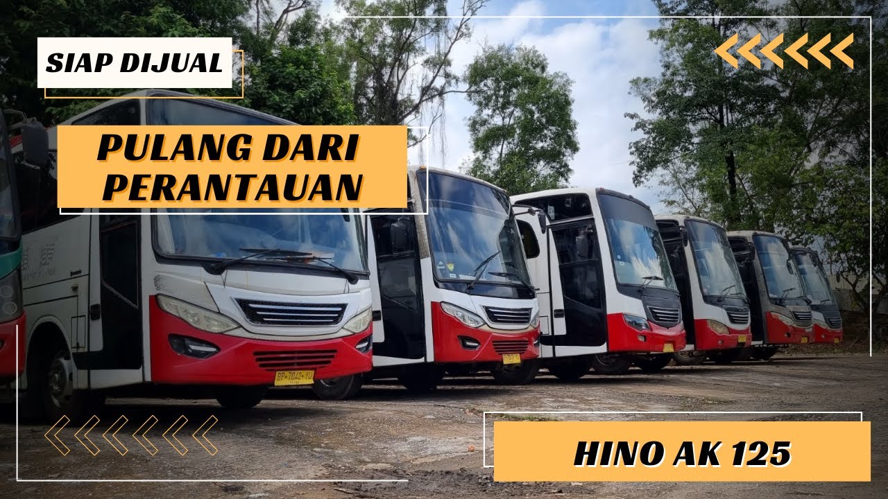 Jual Beli Bus & Road Trip | Unit dari Batam ini siap dibawa pulang dari Batam, HINO AK 125