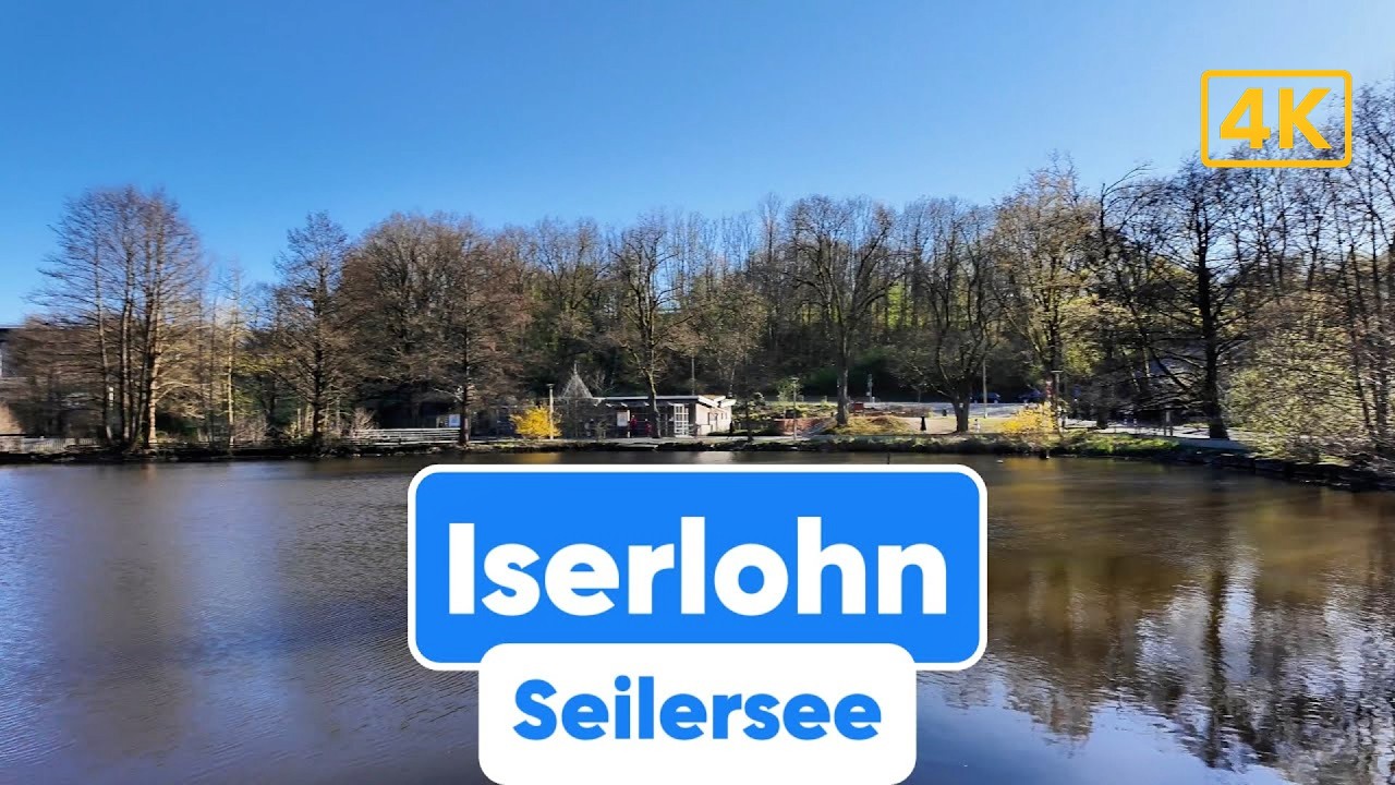 Seilersee Iserlohn Walk – Peaceful Lakeside Tour in Germany | 4K Nature