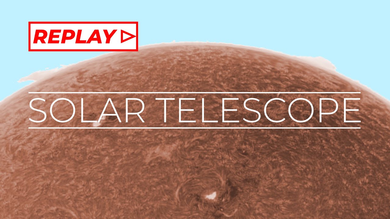 Live View of Sun Through Telescope | 2023.08.21 Afernoon/Evening pt1