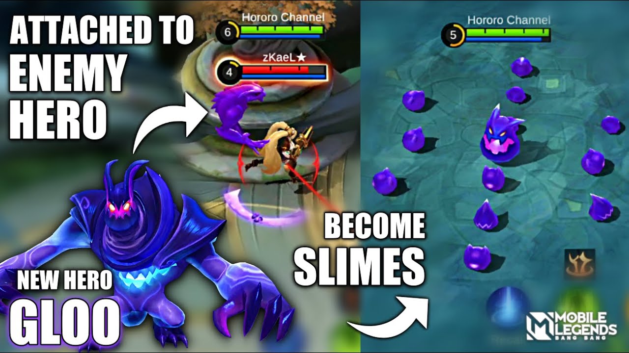 NEW HERO GLOO! | ATTACHES ON ENEMY HERO?!?