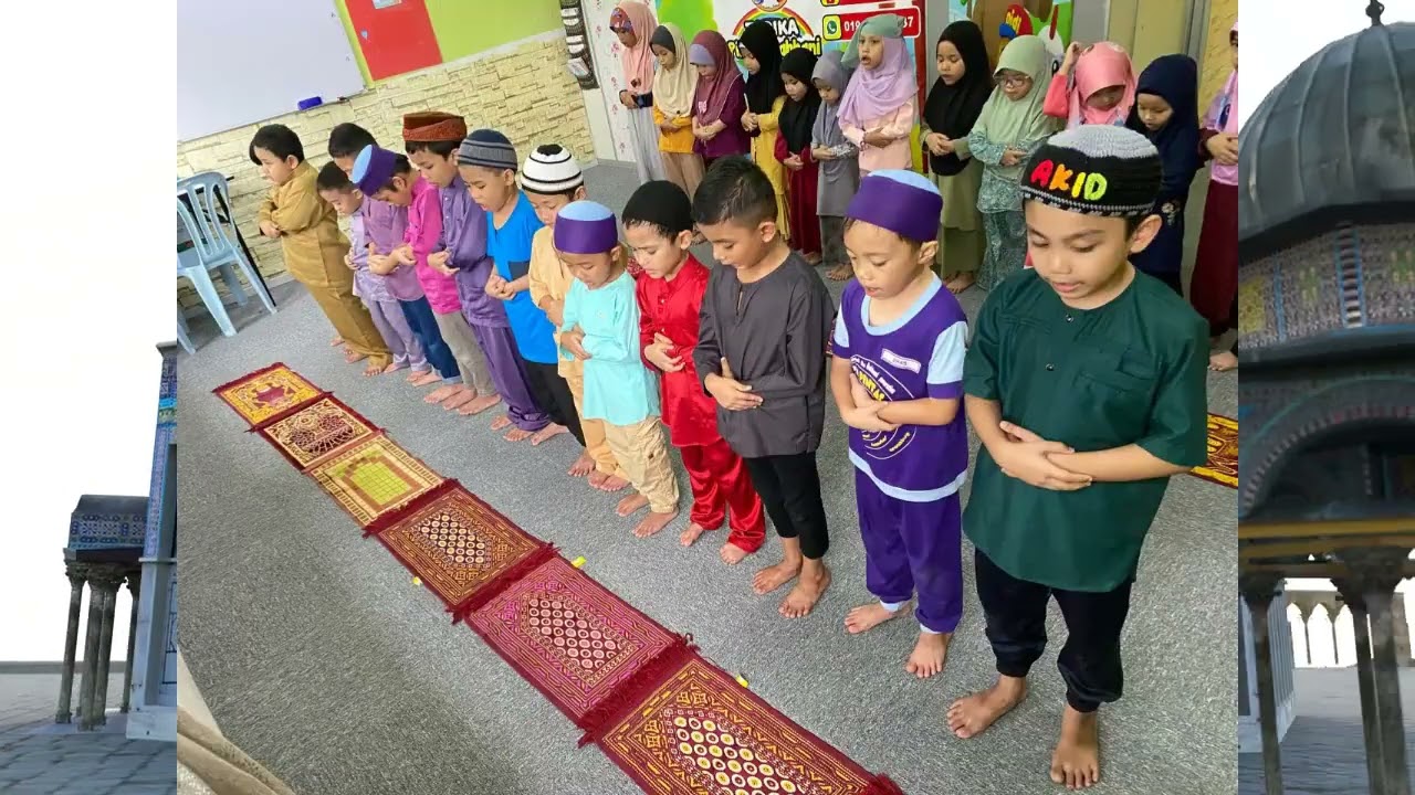 JOM SOLAT - UNIC FT ANIQ MUHAI & NAUFAL ISA (LIRIK)
