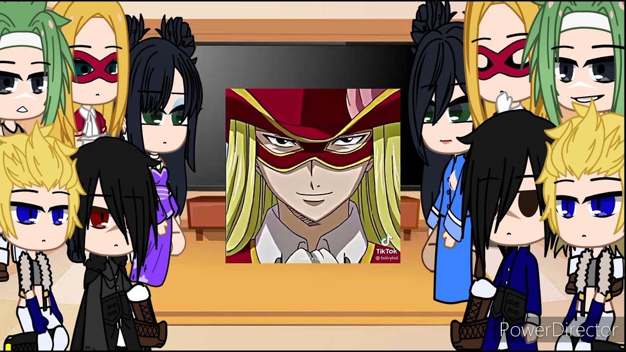 sabertooth guilde past ( x791)and future them react to themselves+fairy tail members / part 1/ short