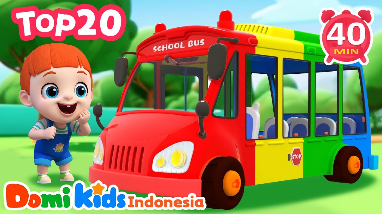 Lagu Anak TOP 20 Tahun Ini 🏆| Lagu Hewan & Kumpulan Lagu Anak Indonesia | Domi Kids