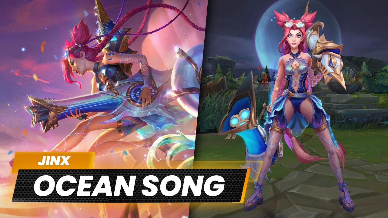 Ocean Song Jinx Skin | League of Legends