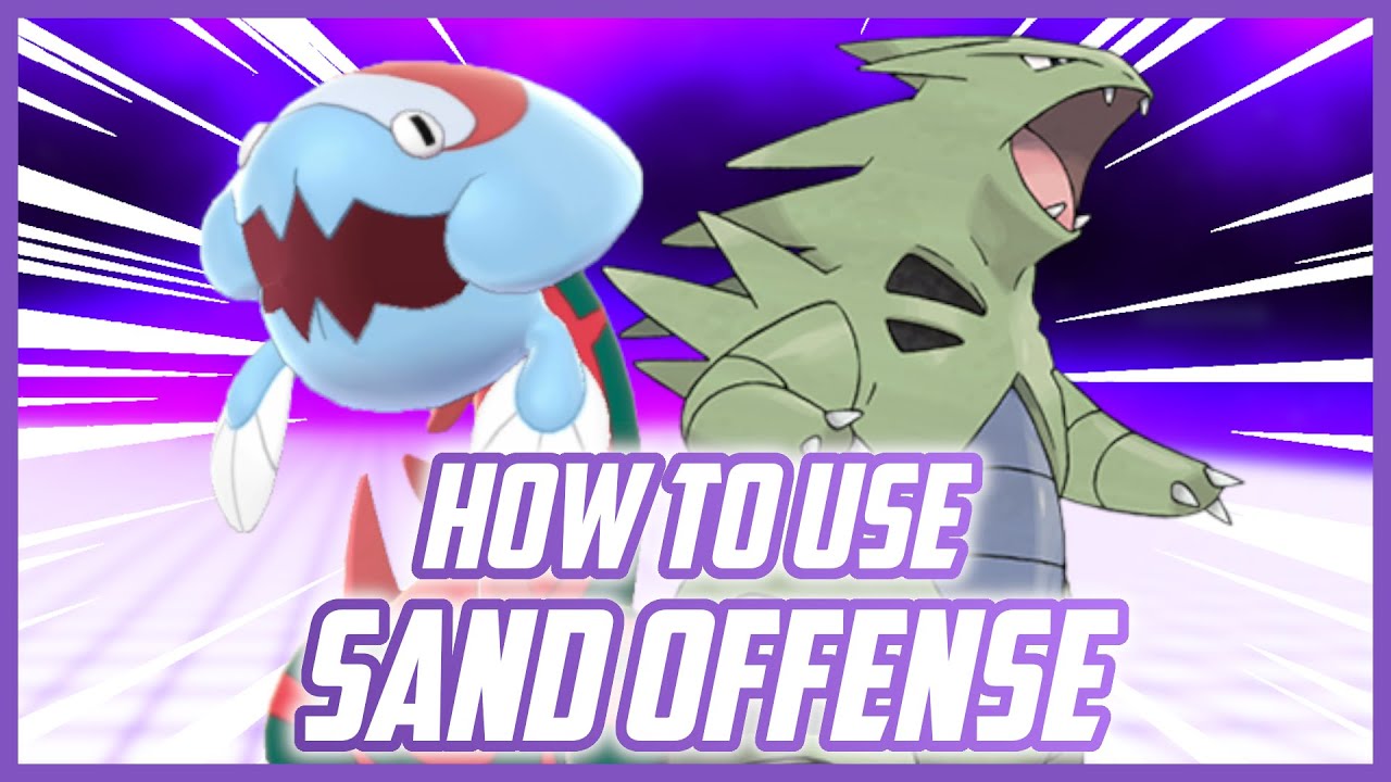 How to Use SAND OFFENSE in Pokemon Sword and Shield VGC 2020!