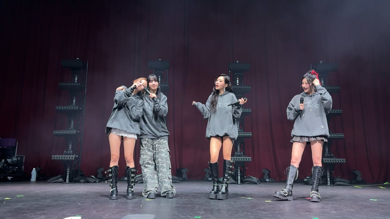 241118 키스 오브 라이프 KISS OF LIFE - Nobody But Us live @ Kiss Road Tour 4K Front Row Fancam