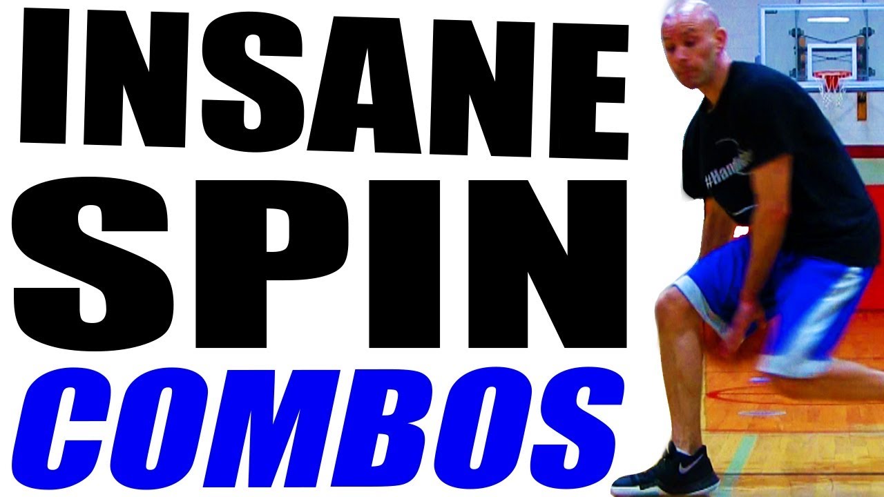 5 NEW, INSANE Spin Move Combos To BREAK ANKLES! Basketball Tutorial