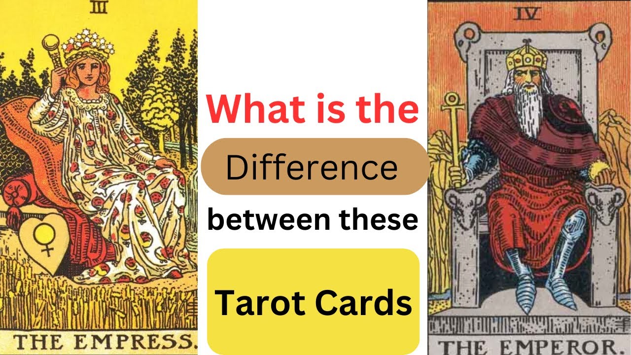 Difference Between Emperor/Empress Card | Tarot Cards Course