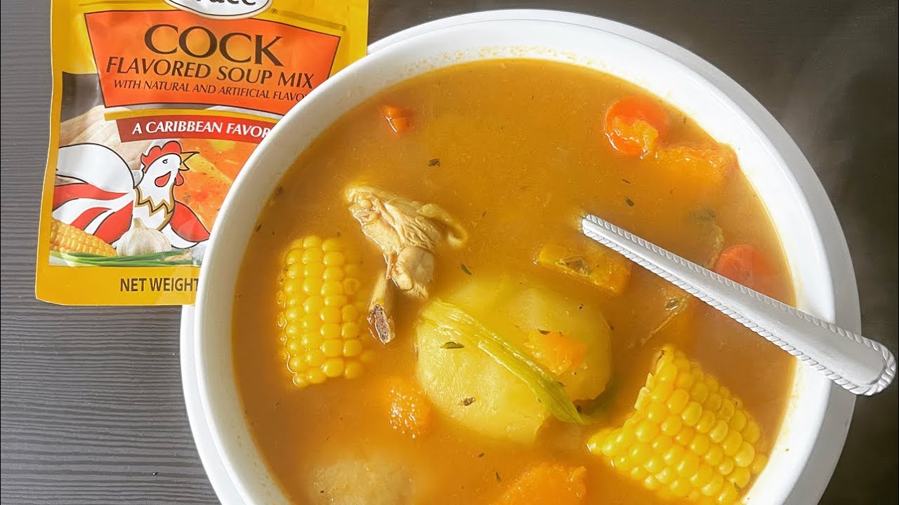 How to make chicken noodle soup (Jamaica style) by chef Carlton