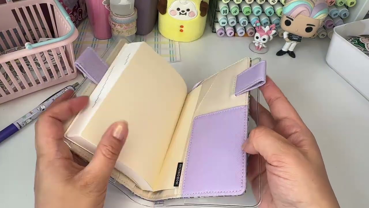 Unbox & Mini Walk-Through New A6 Hobonichi Techo Spring Planner | hernameissavvy 
