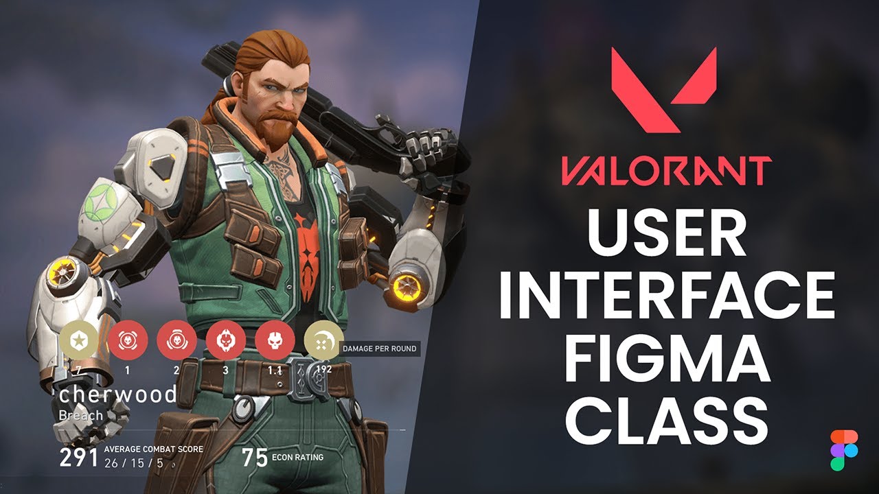 Valorant Game - User Interface Class #figma
