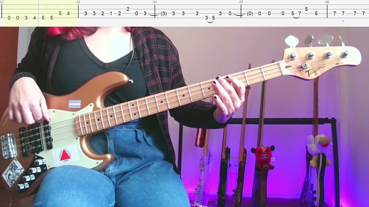 Stone Temple Pilots - Big Bang Baby (Bass Cover With Tabs)