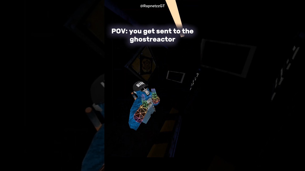POV: тебя отправляют в Ghostreactor #gorillatag #gtag #vr #shorts