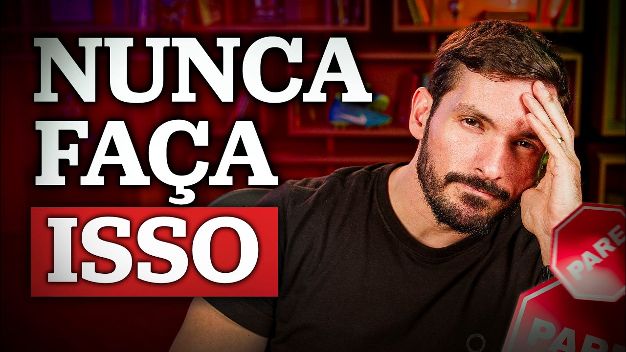 OS 5 MAIORES ERROS QUE TODO INVESTIDOR COMETE