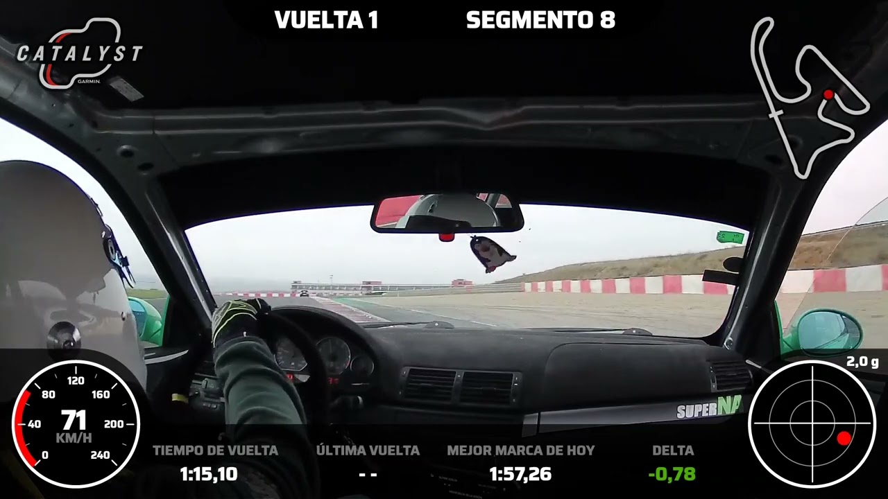 M3 e46 tracktool circuito de navarra los arcos time 1.56 @greentrackm3e46  18/12/2022