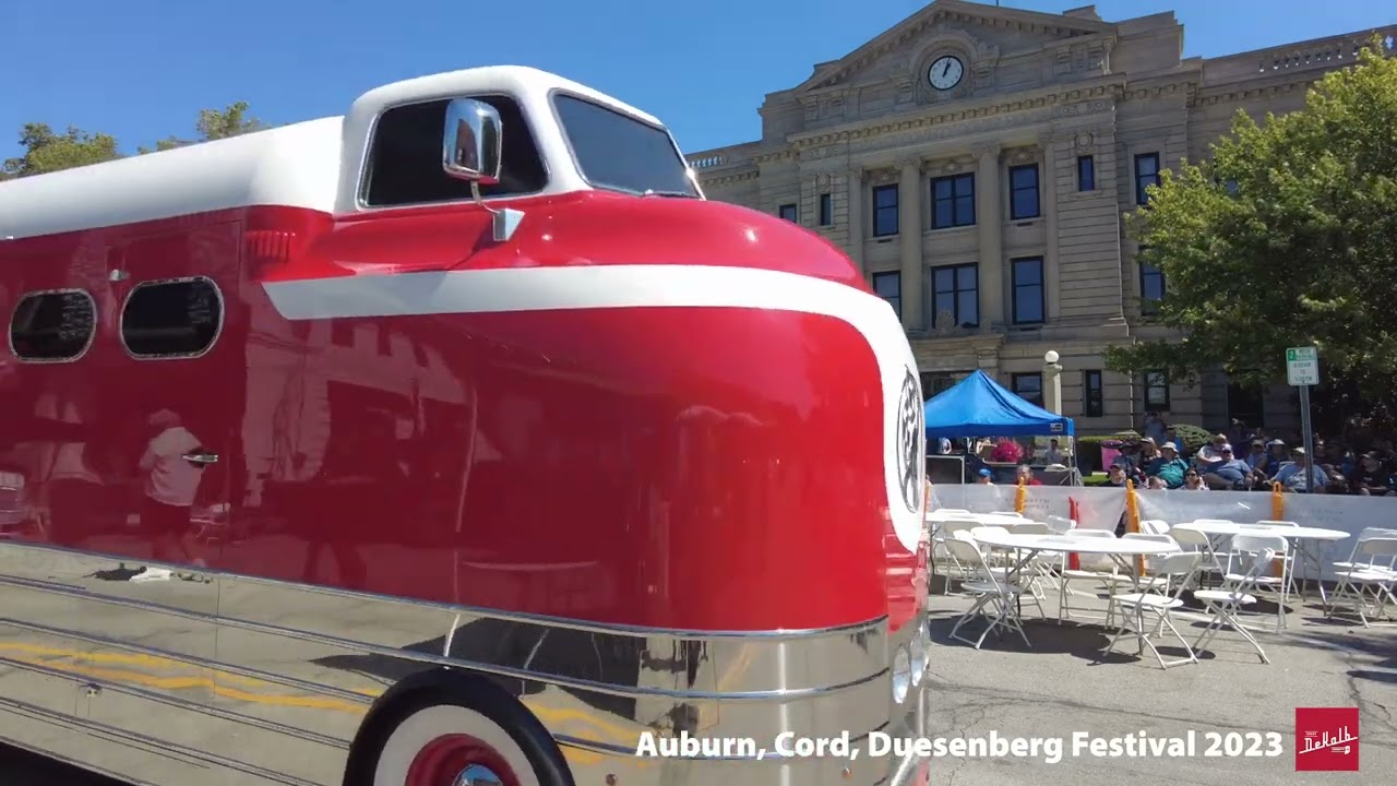 Auburn Cord Duesenberg Festival 2023  -  Parade of Classics