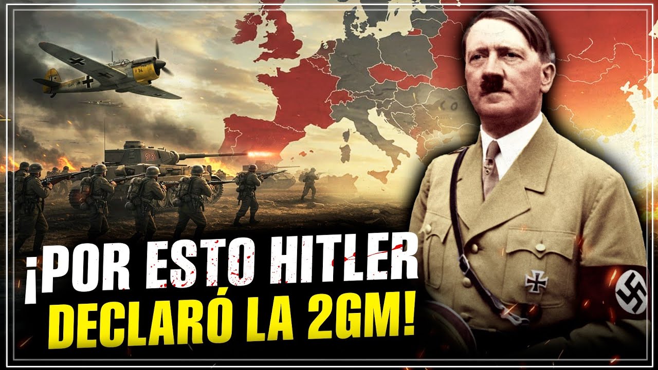Dentro de la MENTE de HITLER: ¿Por qué comenzó TAN RÁPIDO la 2° Guerra Mundial?