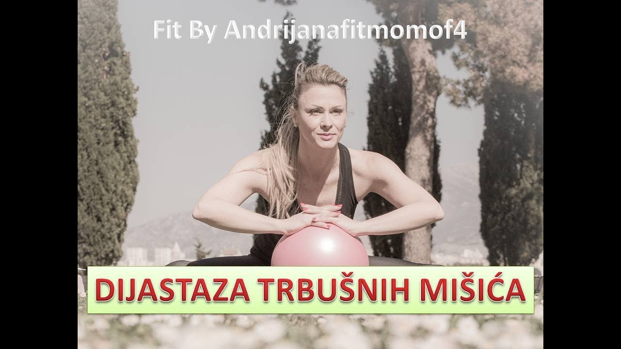 DIJASTAZA TRBUŠNIH MIŠIĆA - test za provjeru i preporučene vježbe