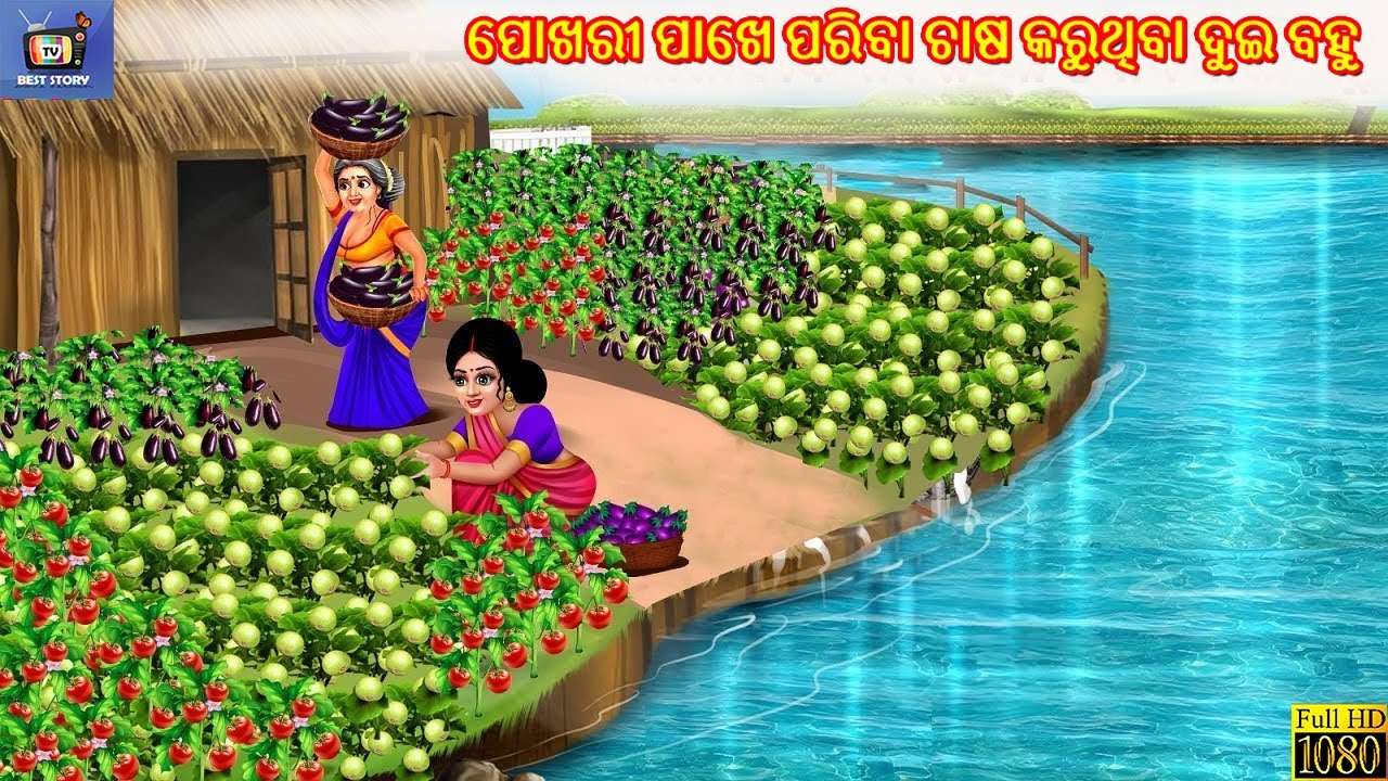 Pokhri pakhe pariba chasa karuthiba dui bahu | Odia Stories | Odia Story | Odia Video | Odia Stories