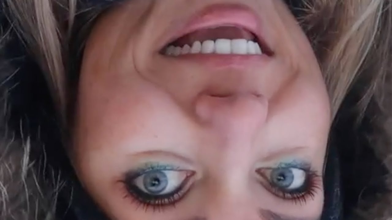upside down