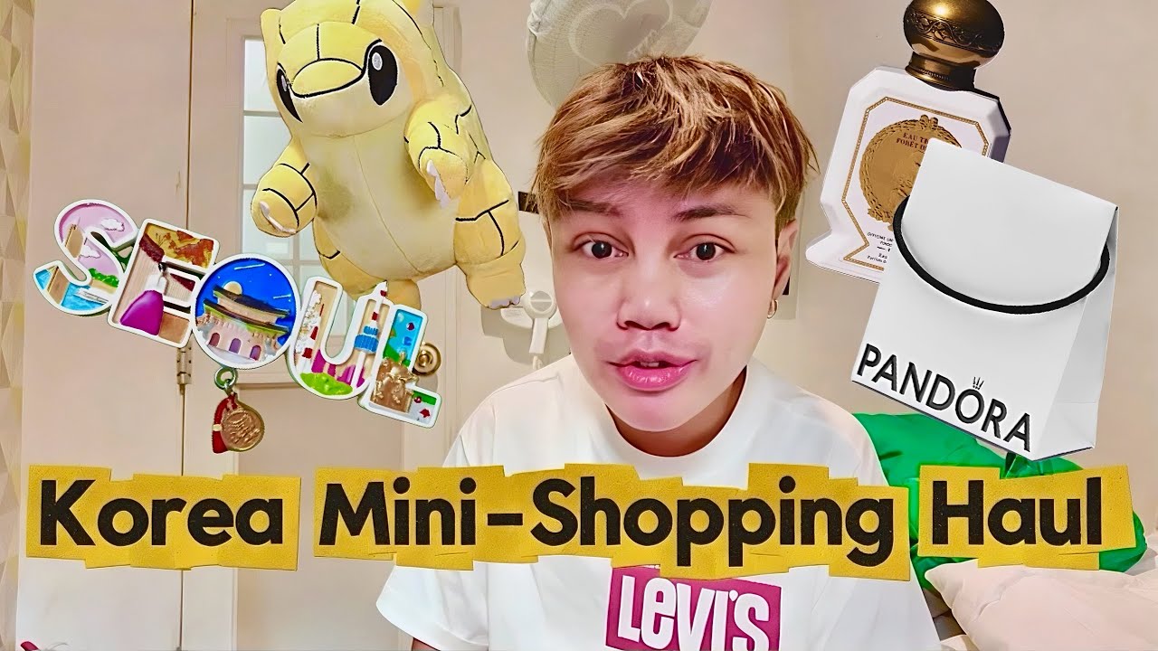 #SOUTHKOREA 2026 MINI #SHOPPINGHAUL 🇰🇷 | Pasalubong, Pandora Travel Bracelet, & more #pinoy #travel