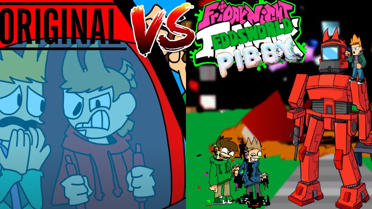 original vs fnf Learning With Pibby - Eddsworld Tord and Matt
