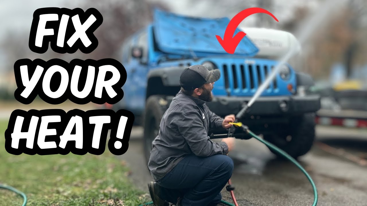 Avoid Heater Core Replacement: Simple Jeep Wrangler Heater Fix!