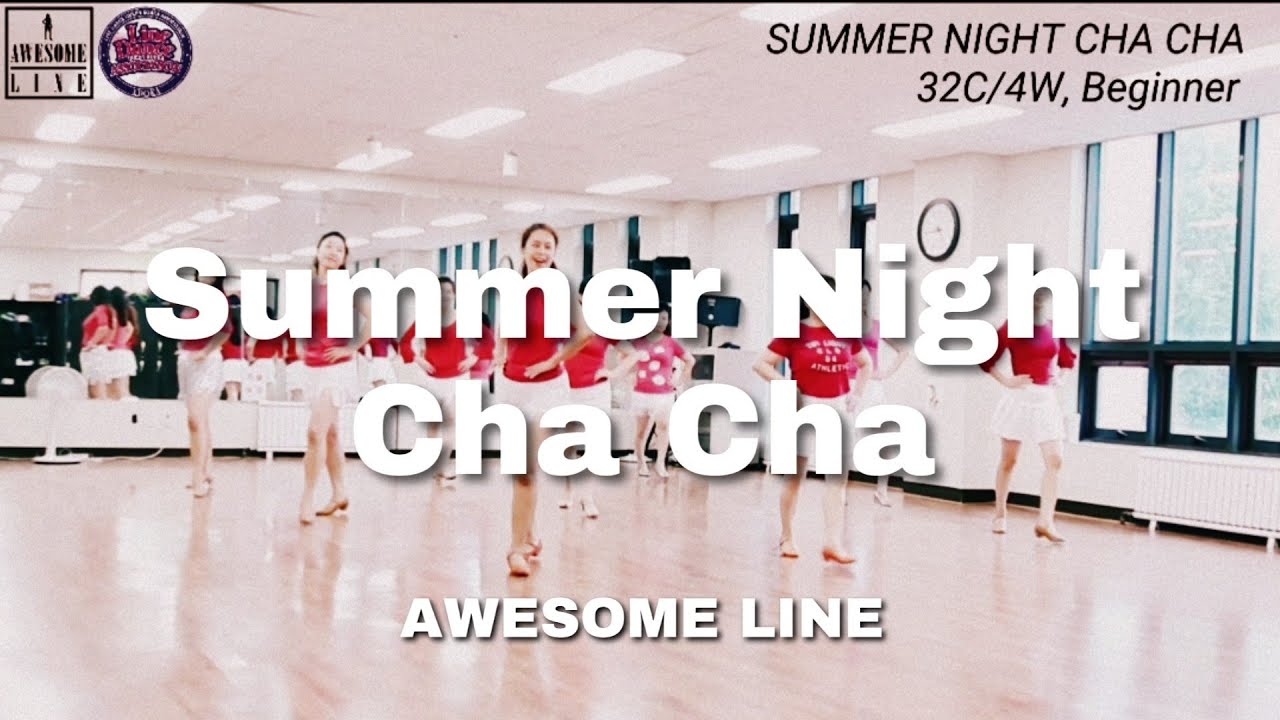 Summer Night Cha Cha Line Dance Demo