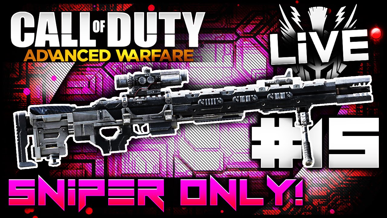 CoD AW: Плейлист ТОЛЬКО для снайперов! - Прямая трансляция с ELiTE #15 (Многопользовательский реж...